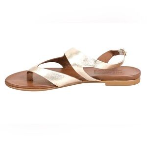 Miz Mooz Rio Sandal Gold 41 New With Box NWB 9.5-10